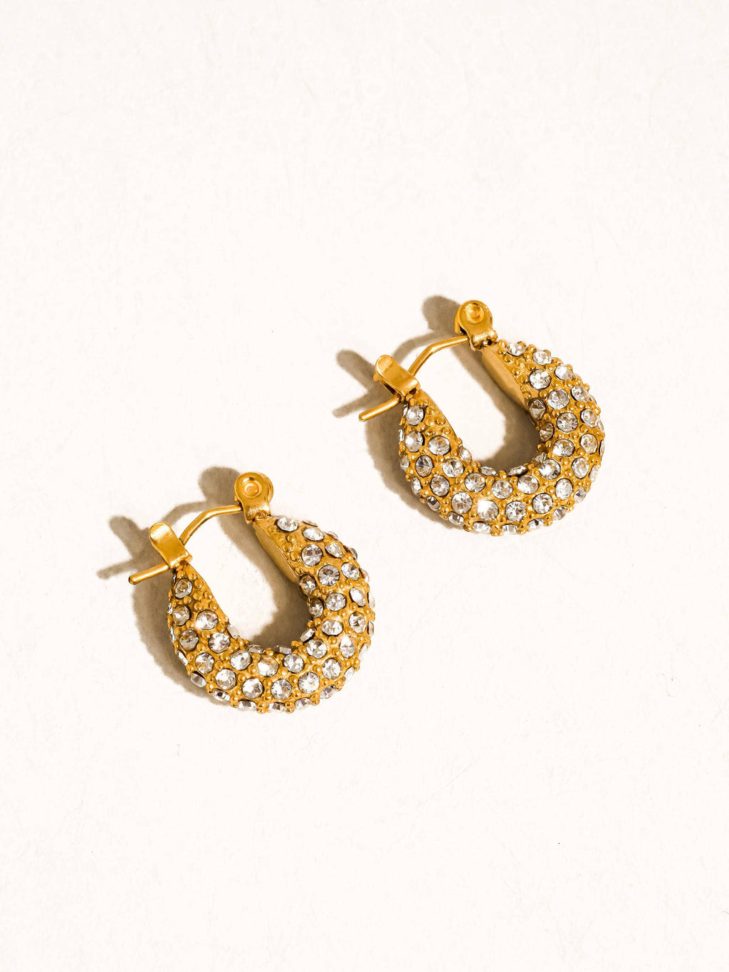 Joleen Glam CZ Hoop Earring
