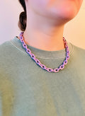 Lilac Luxe Paper Clip Chain