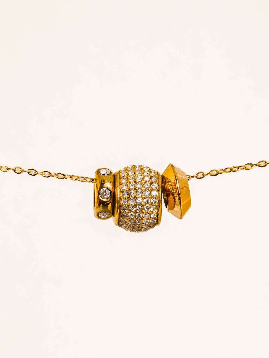 Ella CZ Bead Necklace