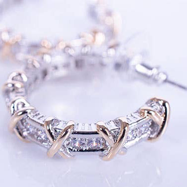 Diamond ring with a white background