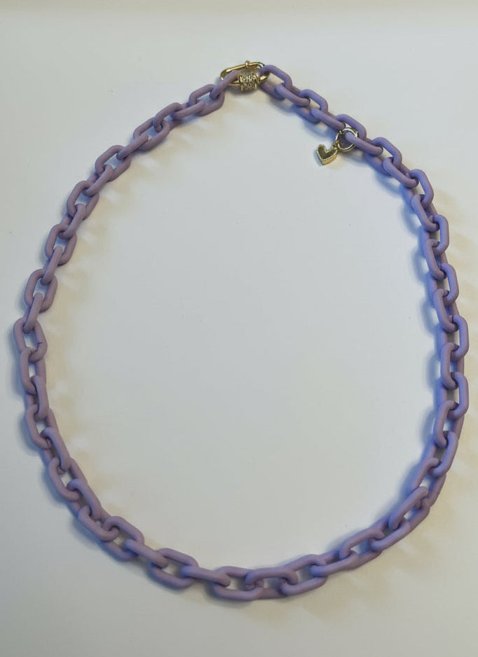 Lilac Luxe Paper Clip Chain