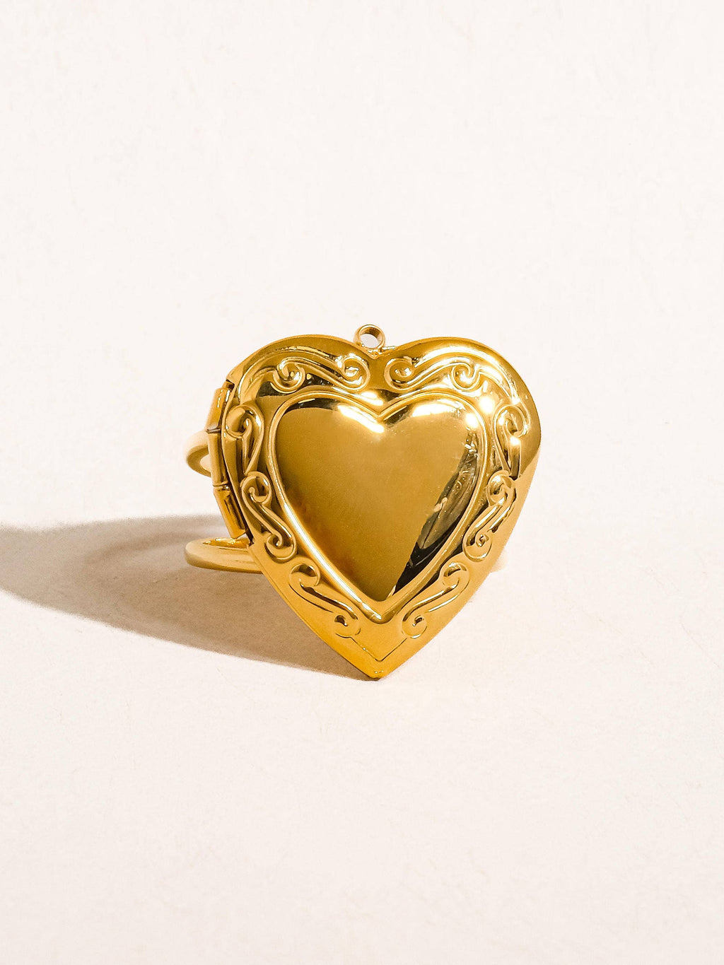 Selina Locket Heart Ring