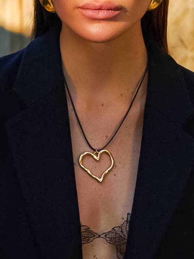 Jana Large Heart Necklace